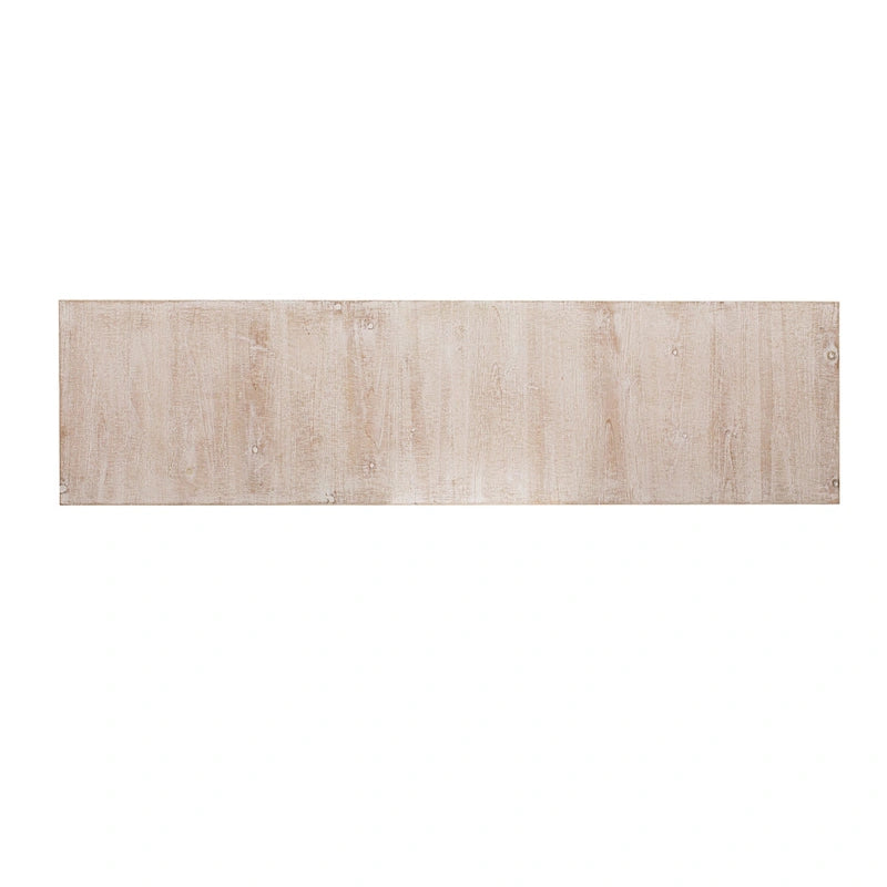 Fir Veneer Accent Cabinet with Textured Finish