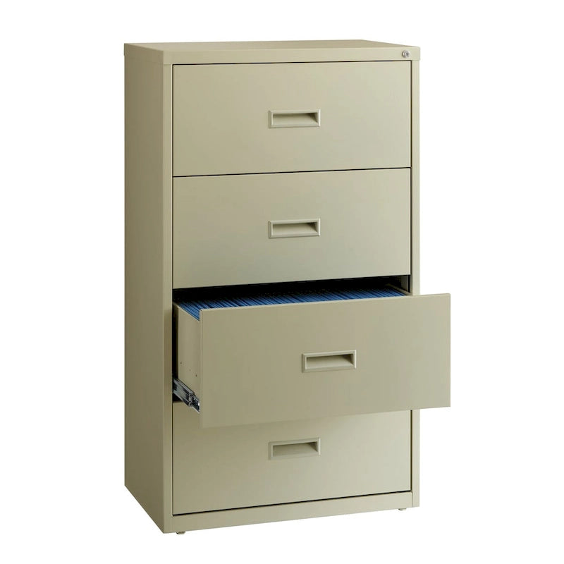 30-Inch Wide 4-Drawer Commercial Lateral File Cabinet