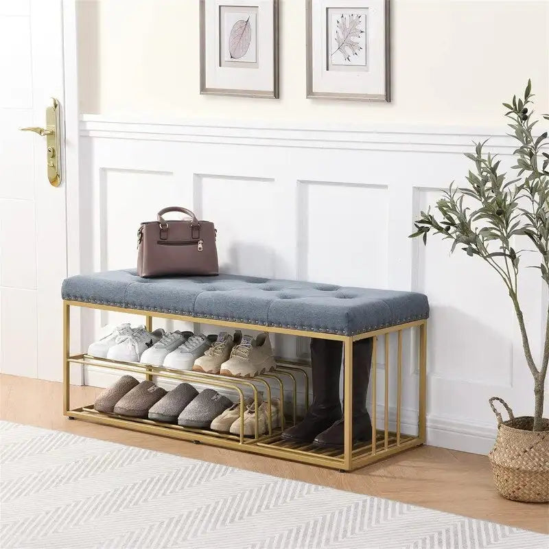 Linen Storage Bench, 47.2W x 17D x 19H