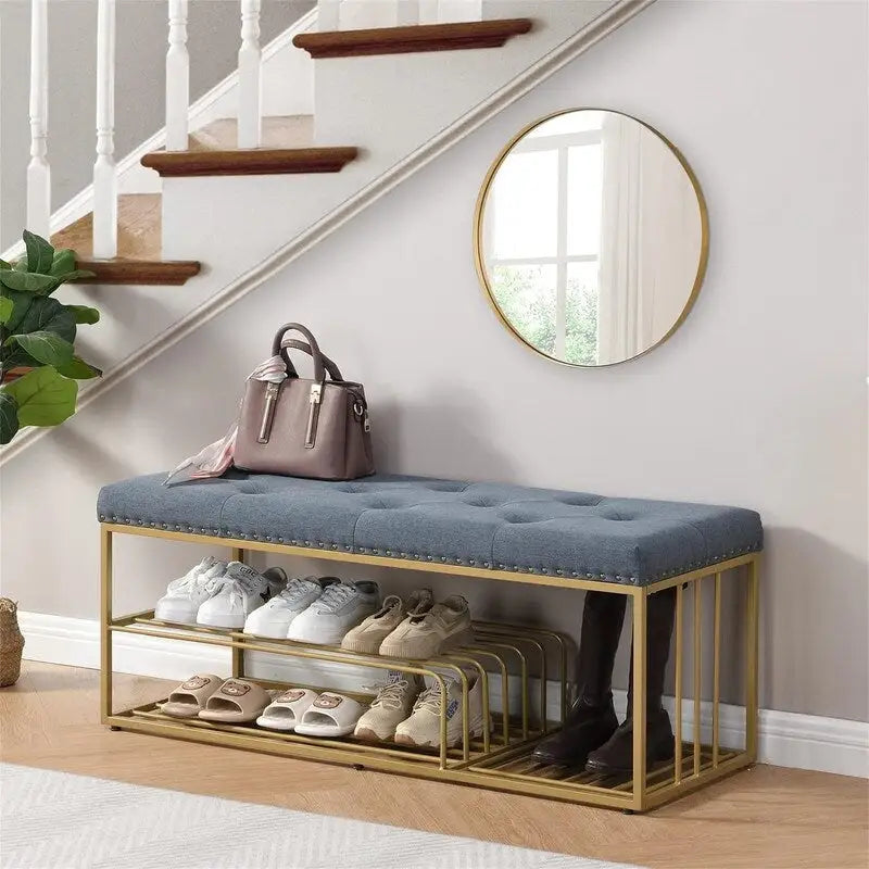 Linen Storage Bench, 47.2W x 17D x 19H