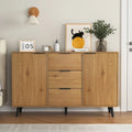 Sideboard Buffet Cabinet with Doors and Interior Storage