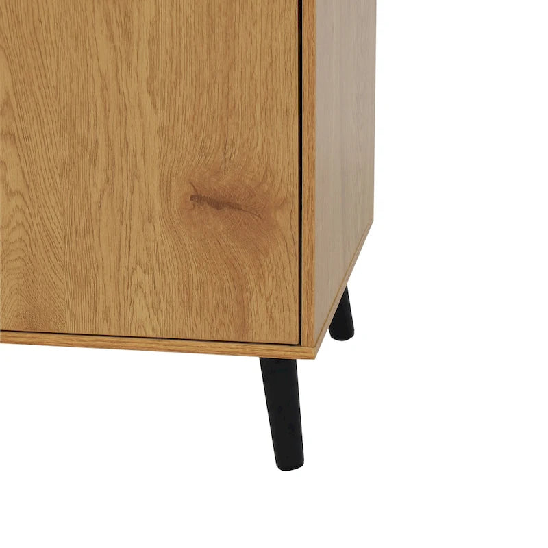 Sideboard Buffet Cabinet with Doors and Interior Storage