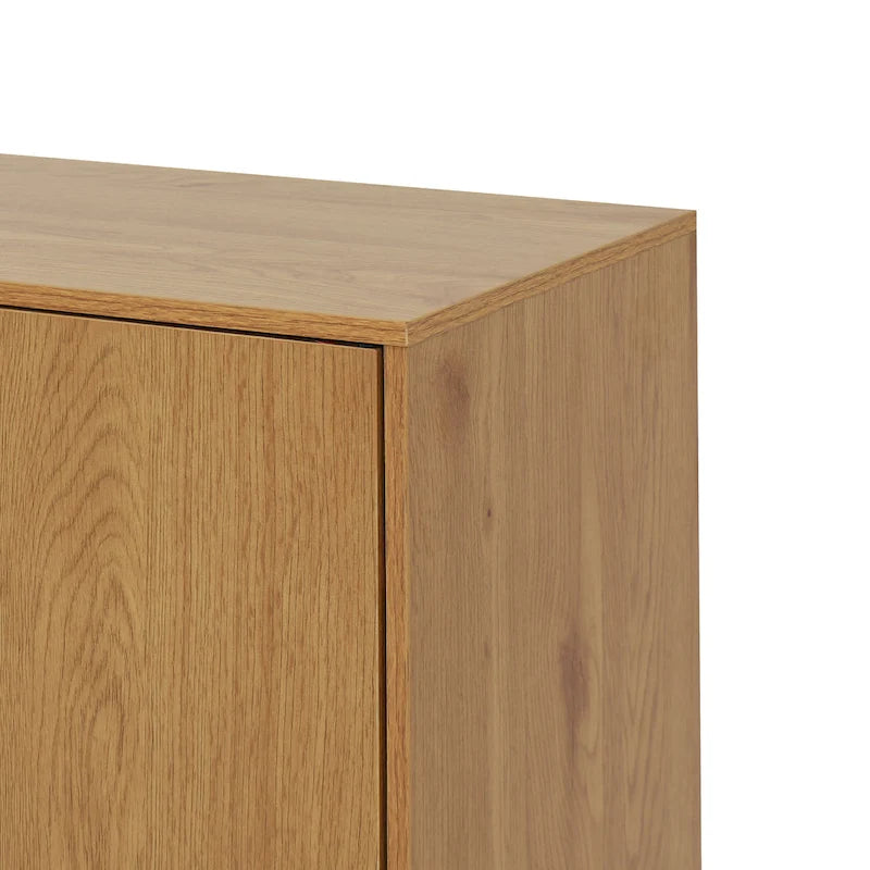 Sideboard Buffet Cabinet with Doors and Interior Storage
