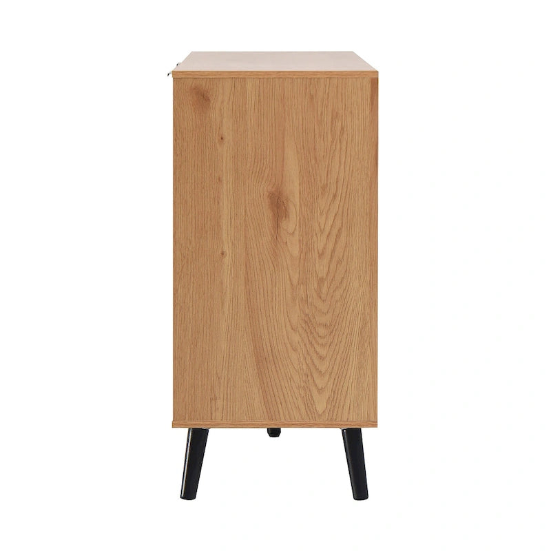 Sideboard Buffet Cabinet with Doors and Interior Storage