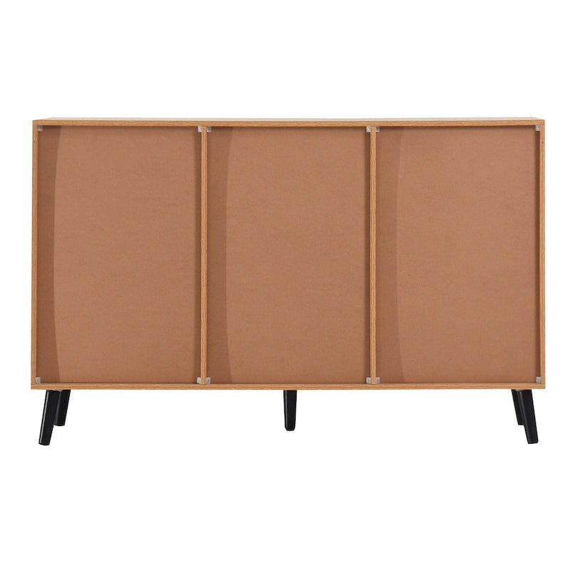 Sideboard Buffet Cabinet with Doors and Interior Storage