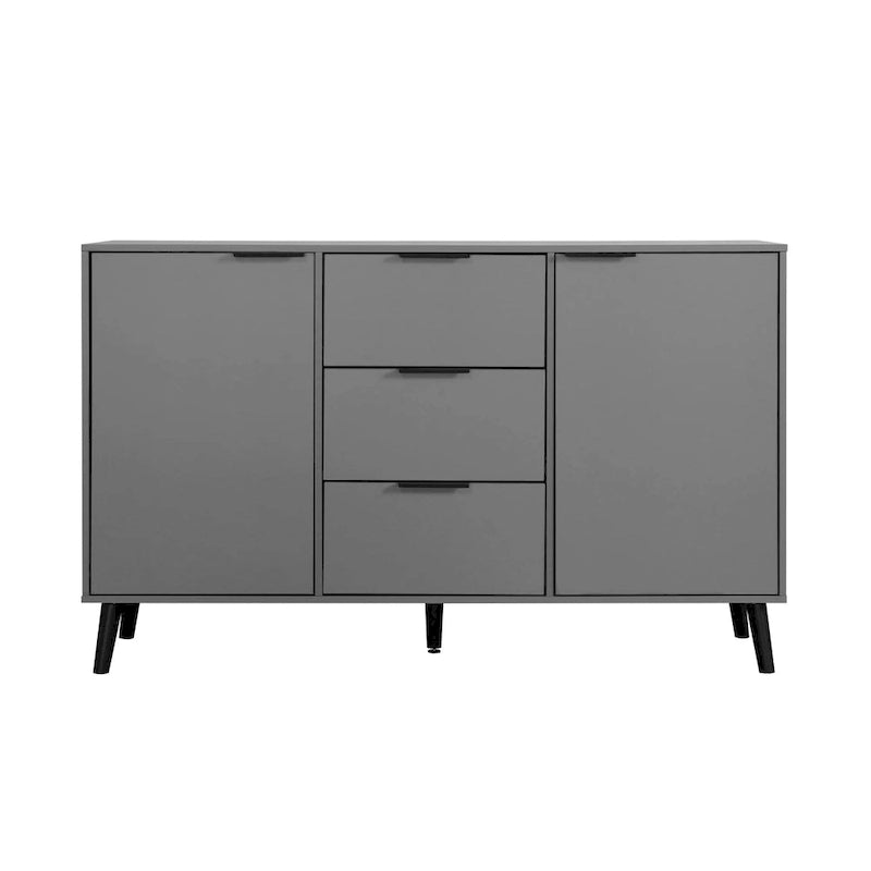Sideboard Buffet Cabinet with Doors and Interior Storage