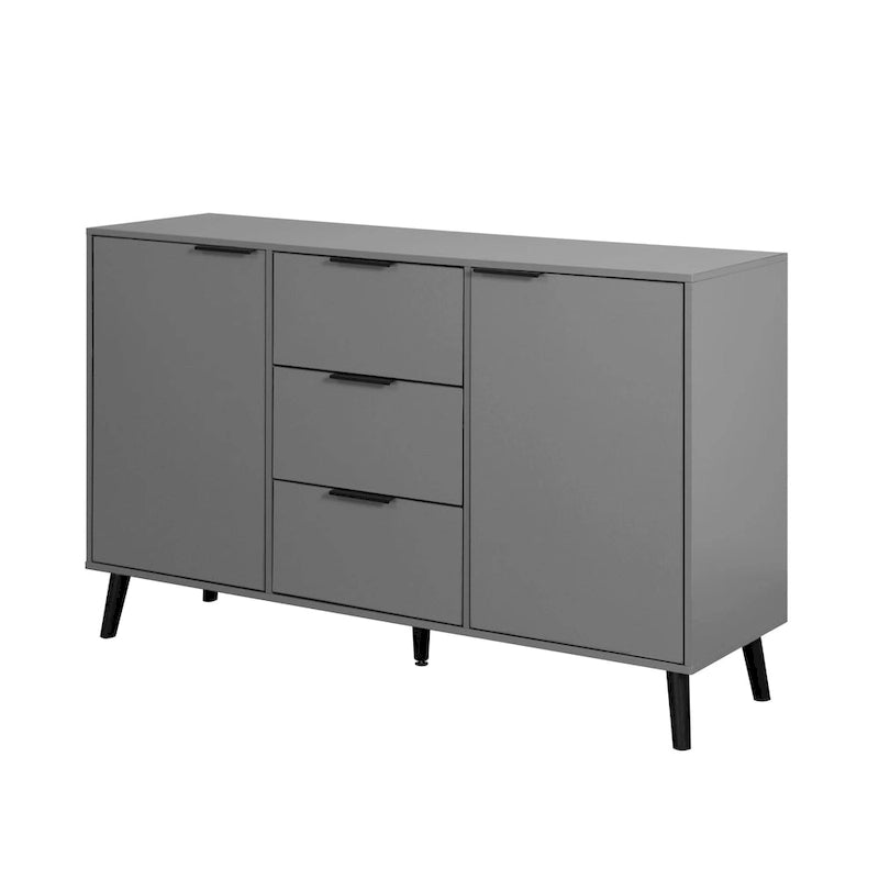 Sideboard Buffet Cabinet with Doors and Interior Storage