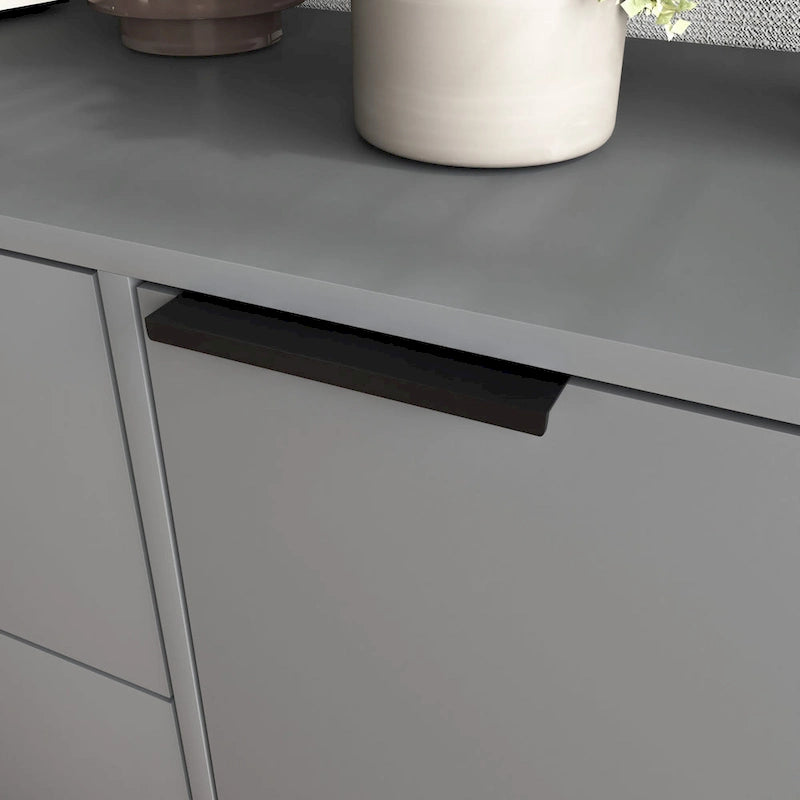 Sideboard Buffet Cabinet with Doors and Interior Storage