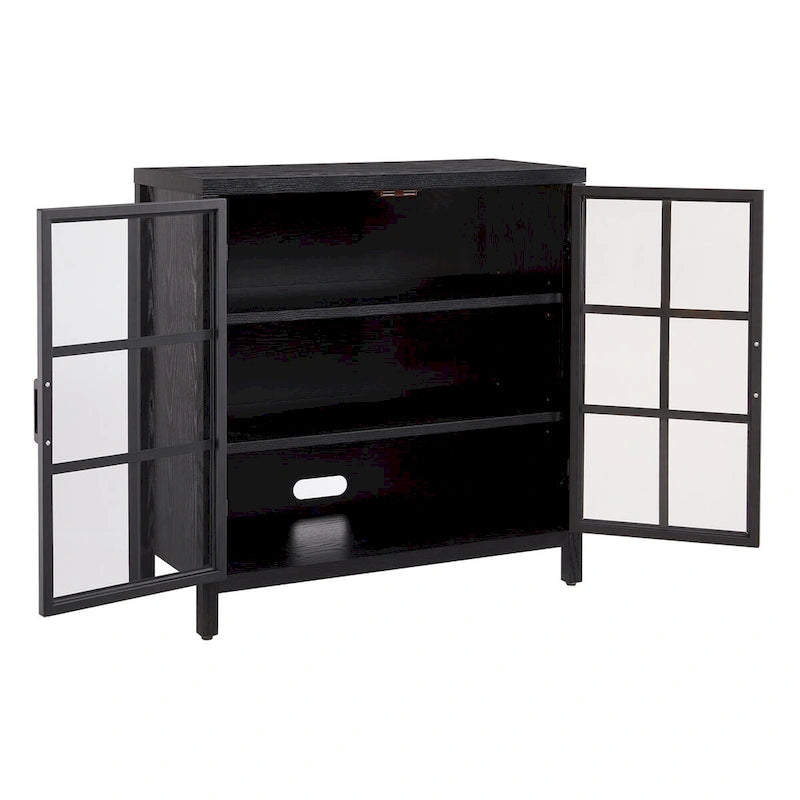 32-Inch Wide Rectangular Accent Cabinet