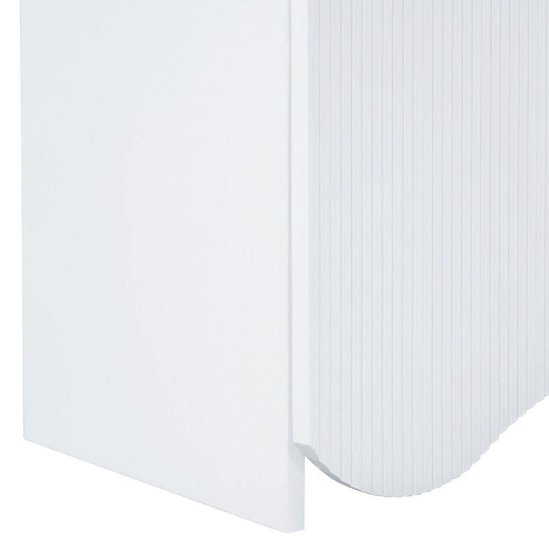 Freestanding Storage Cabinet for Living Room with Doors and Shelves
