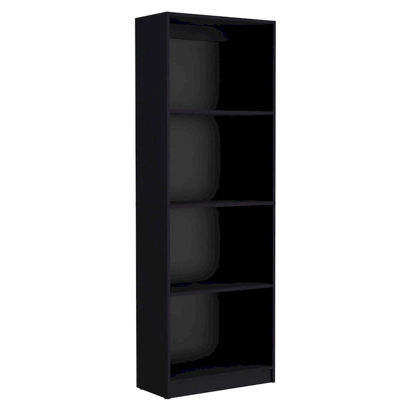 4-Shelf Bookcase Display Unit for Books and Decor